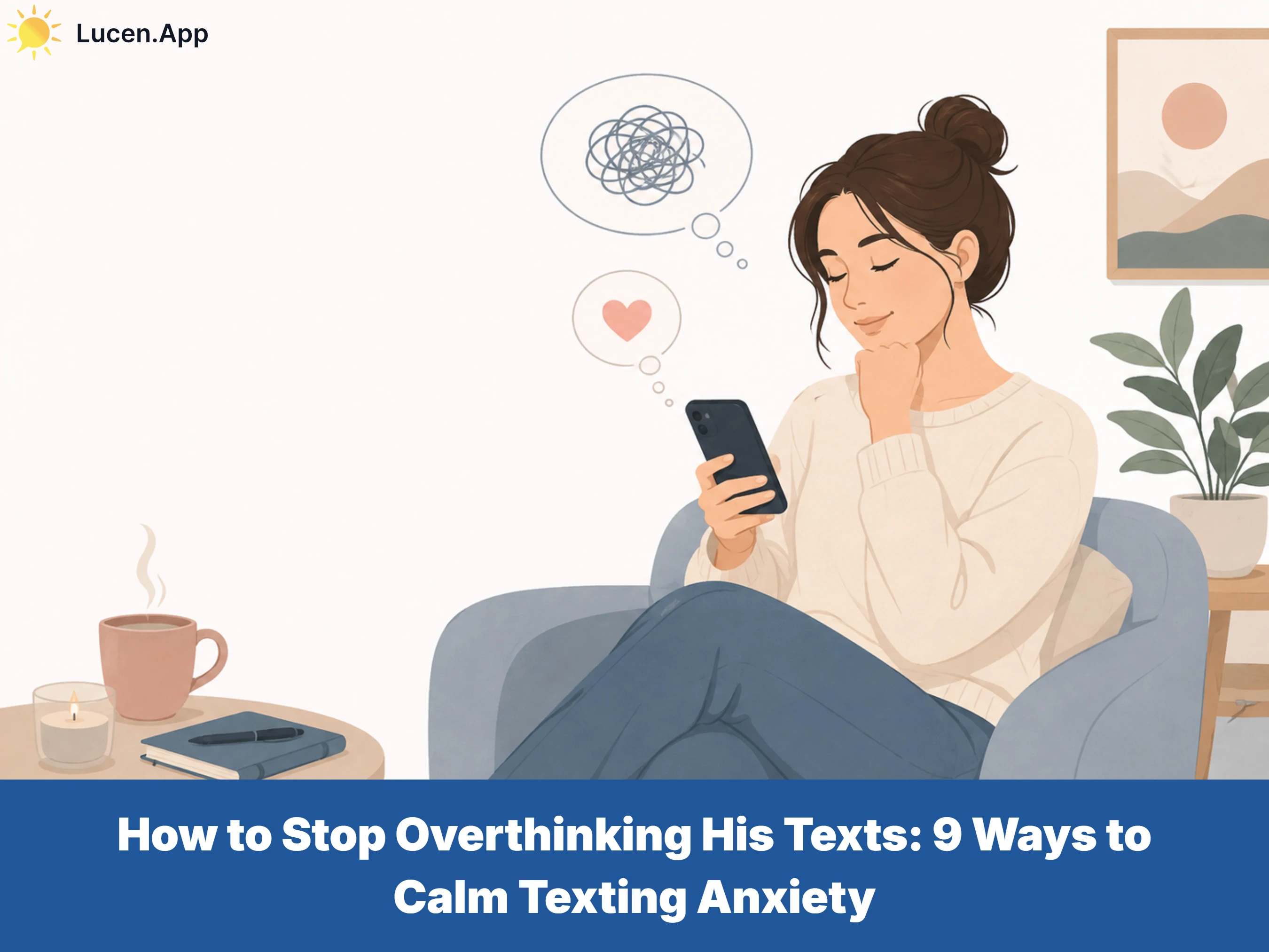 How to Stop Overthinking His Texts: 9 Ways to Calm Texting Anxiety