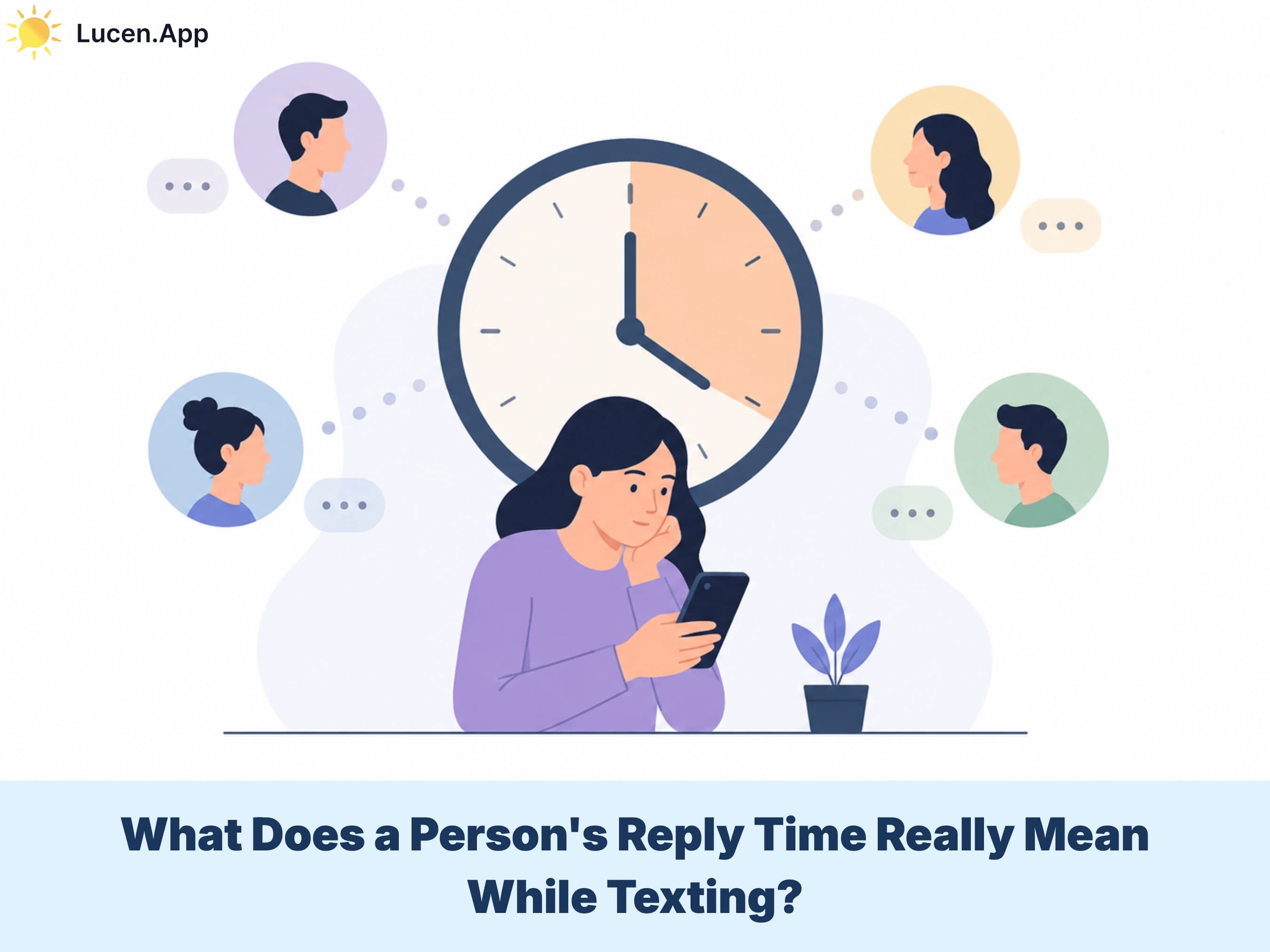 What Does a Person's Reply Time Really Mean While Texting?
