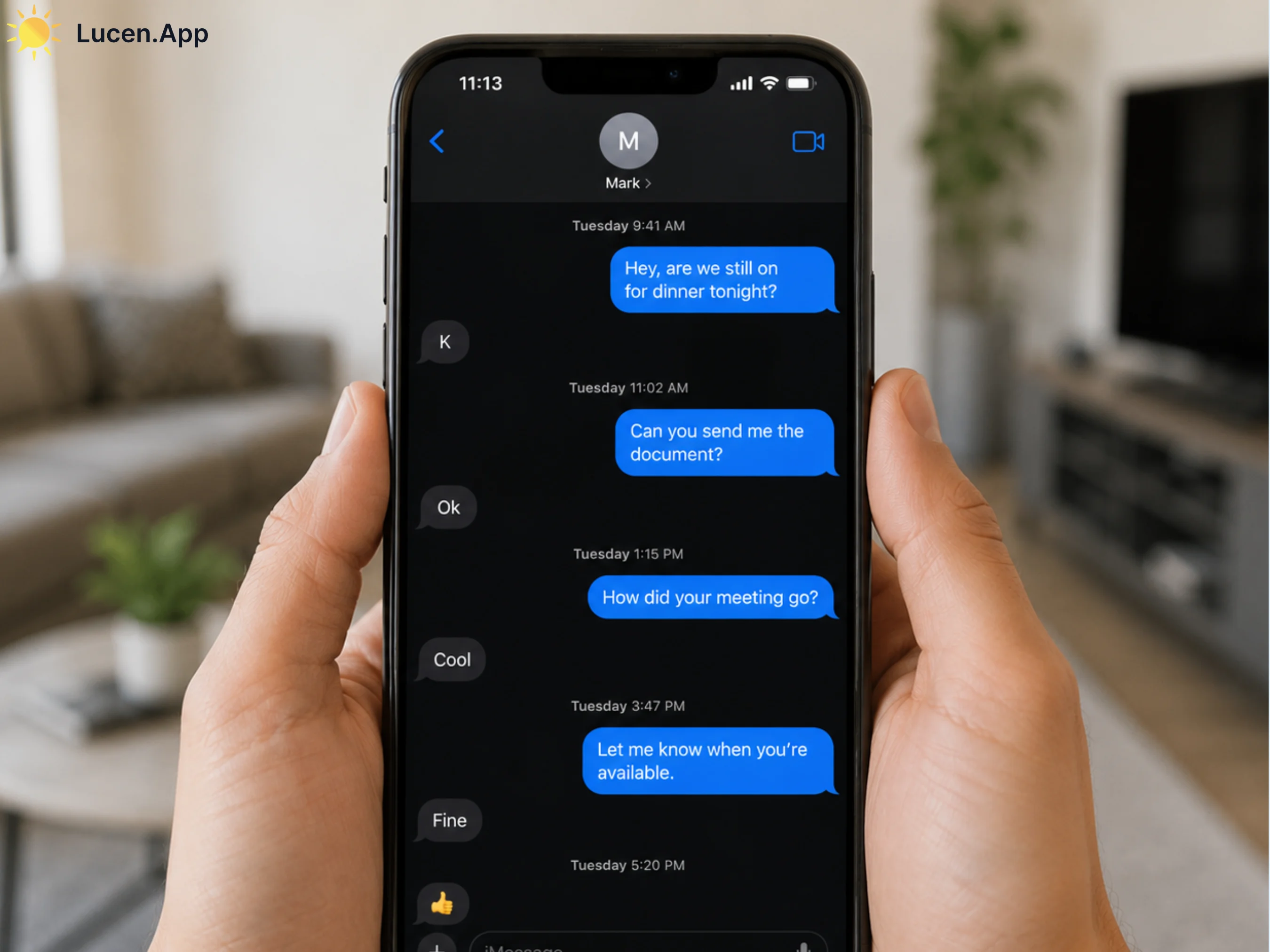 conversation-ending messages