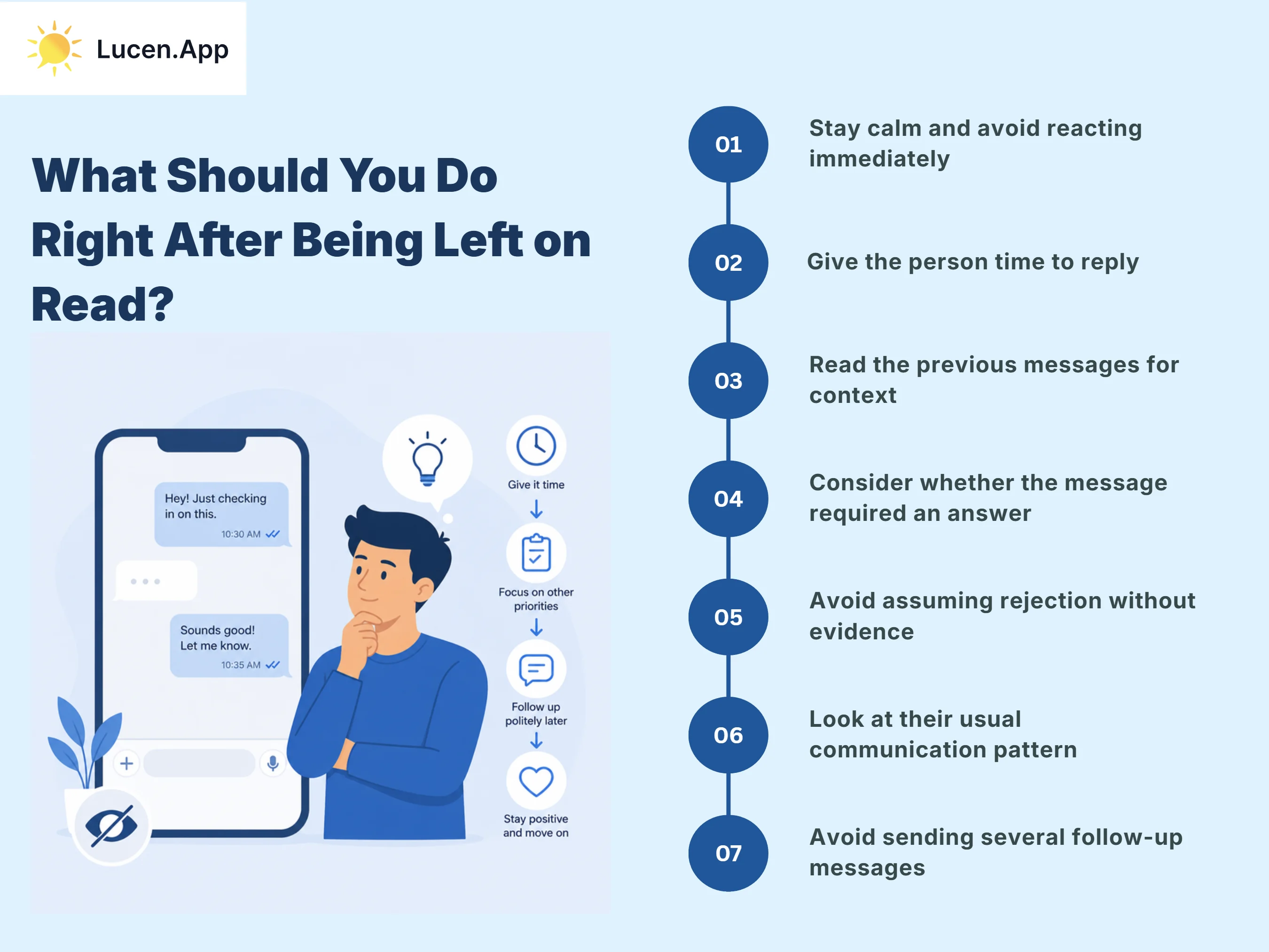 What Should You Do Right After Being Left on Read